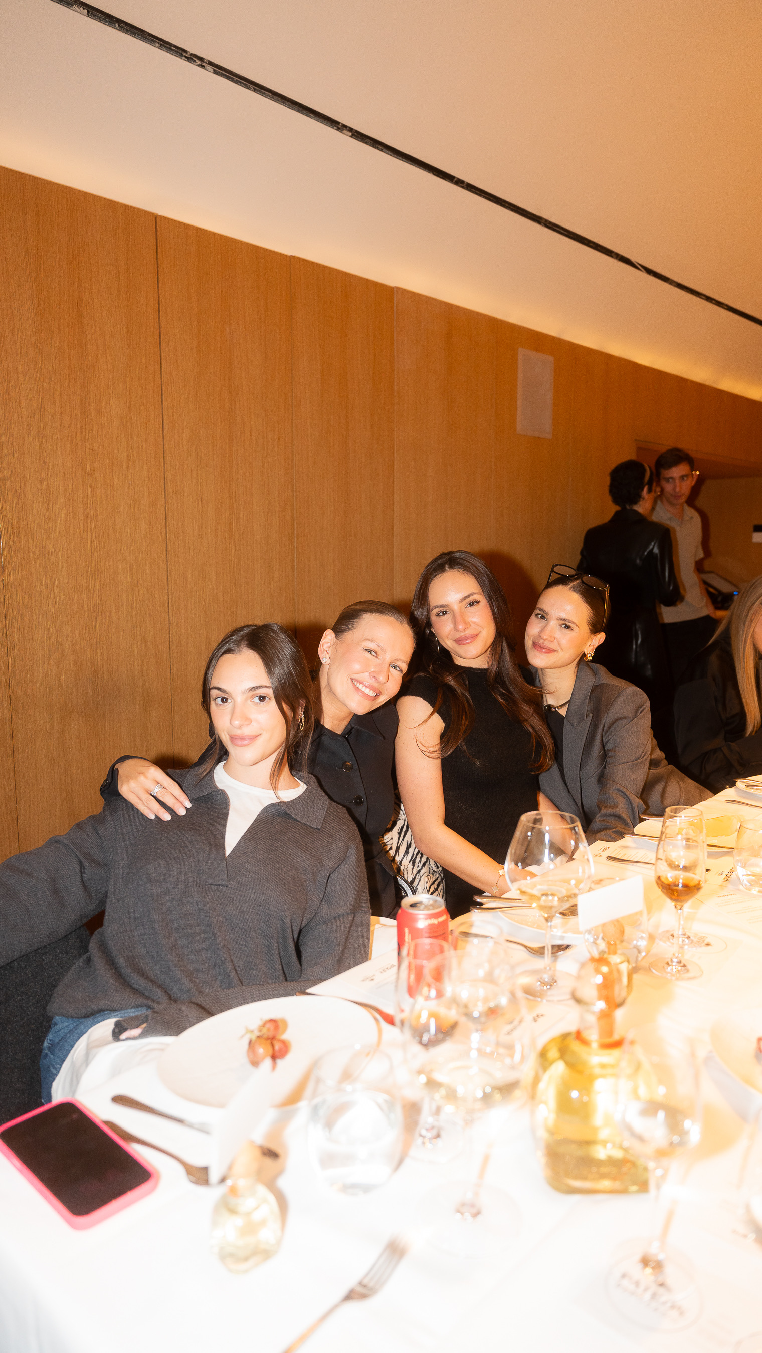 Members celebrating a deal